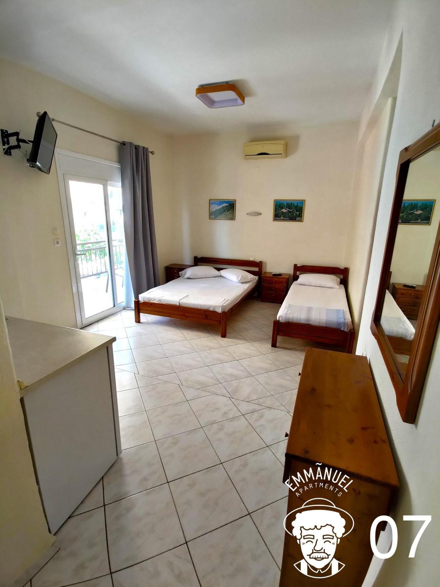 Emmanuel Apartments Paralia Katerinis Ruang foto