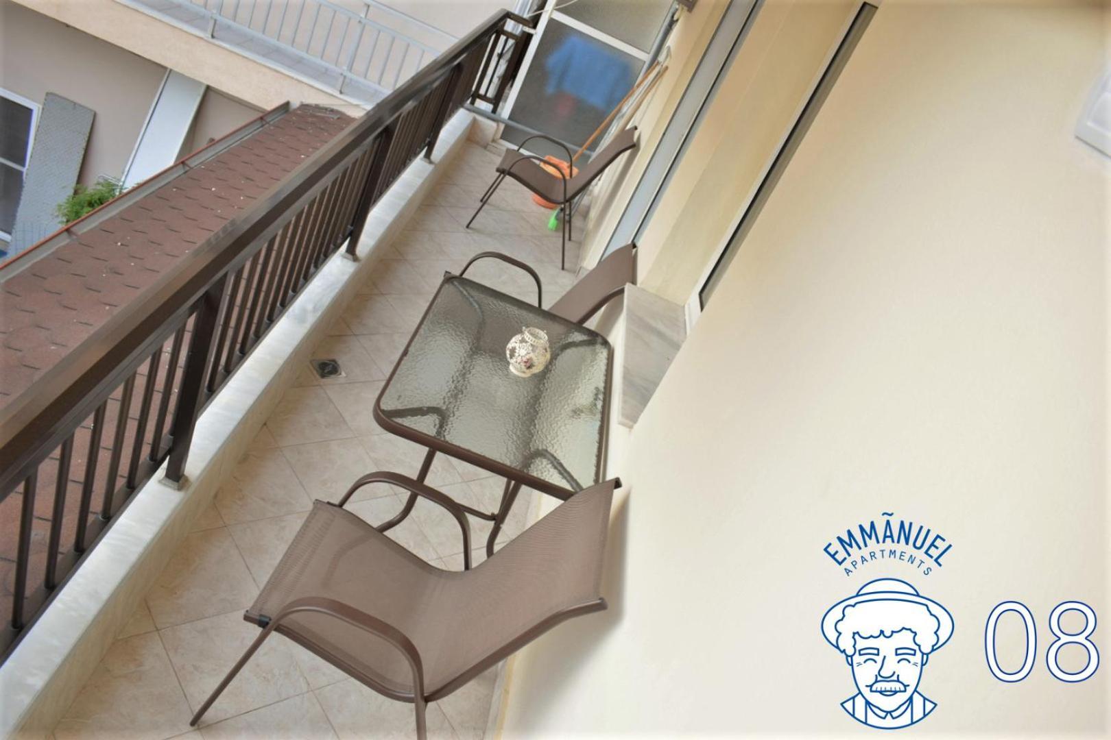 Emmanuel Apartments Paralia Katerinis Bagian luar foto