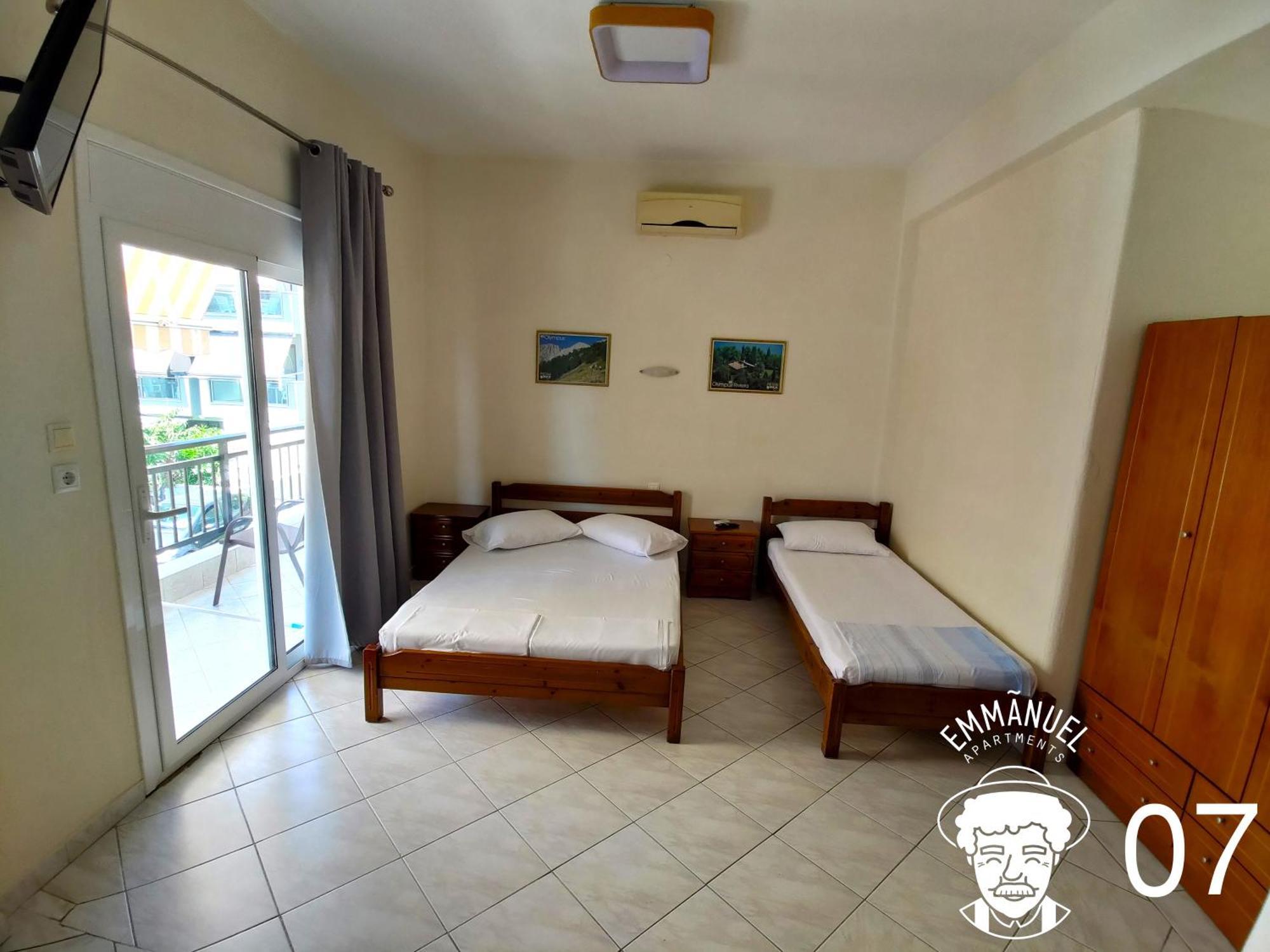 Emmanuel Apartments Paralia Katerinis Ruang foto