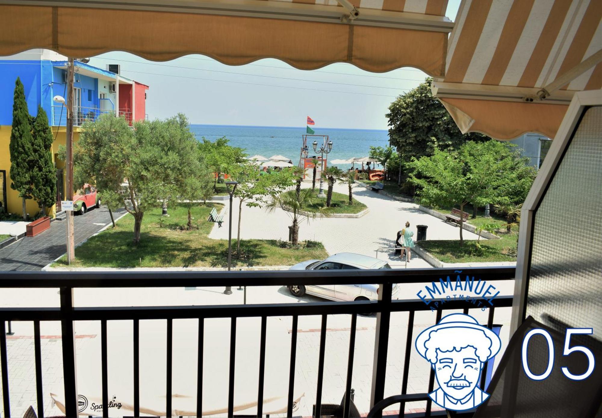 Emmanuel Apartments Paralia Katerinis Bagian luar foto